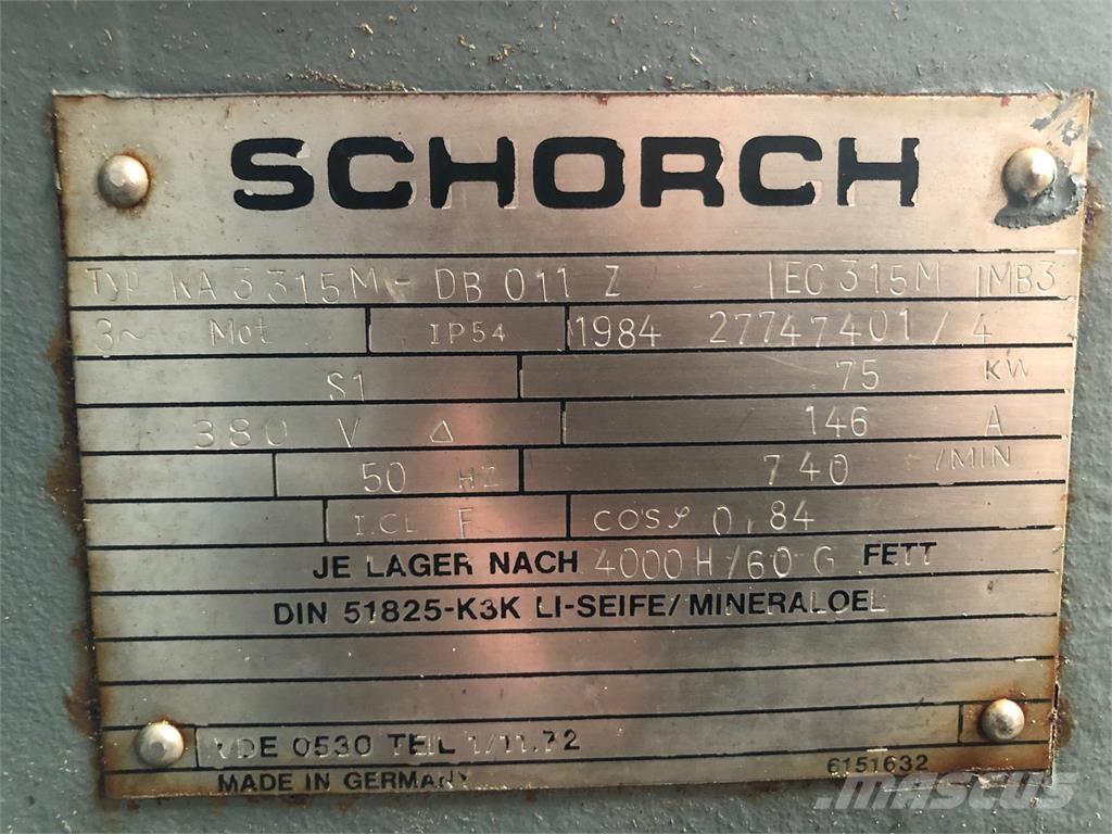  75 kW Schorch E-Motor Motorji