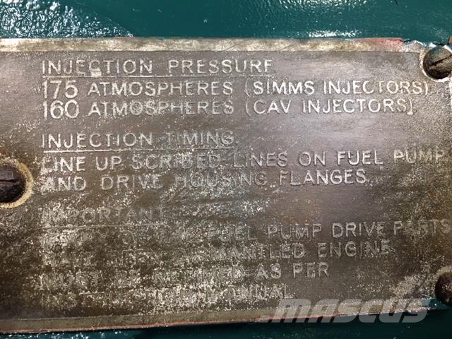  AEC 6 cyl. motor Motorji