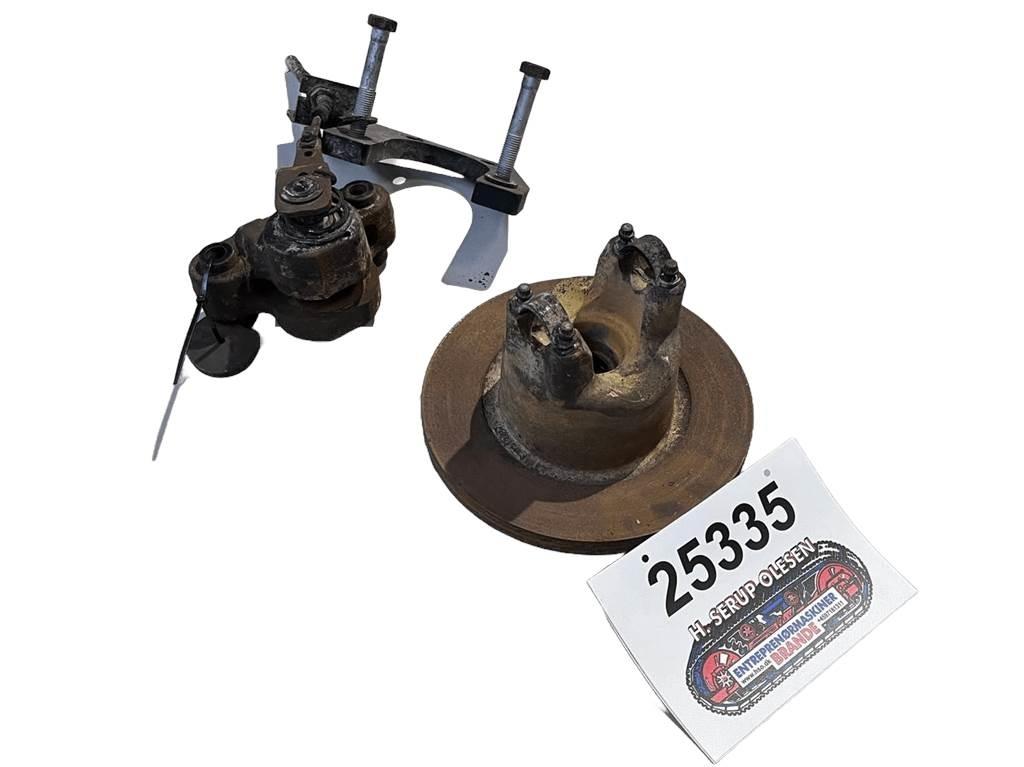 CAT 908M, Håndbremse Drugi deli