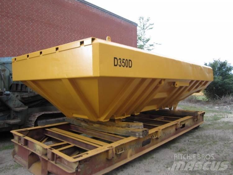 CAT D350D dumperkasse, brugt Ne cestni demperji