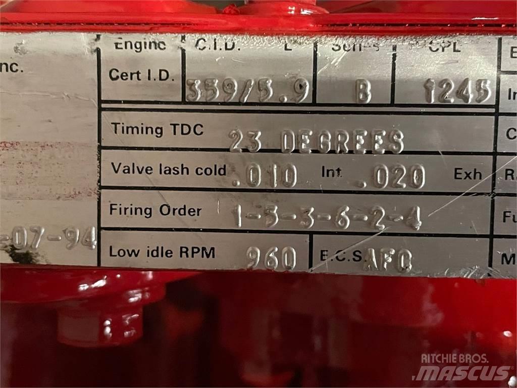 Cummins 6BT5,9-C motor Motorji