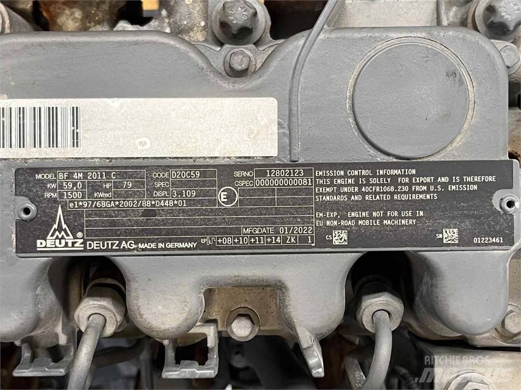Deutz BF 4M 2011 C motor Motorji