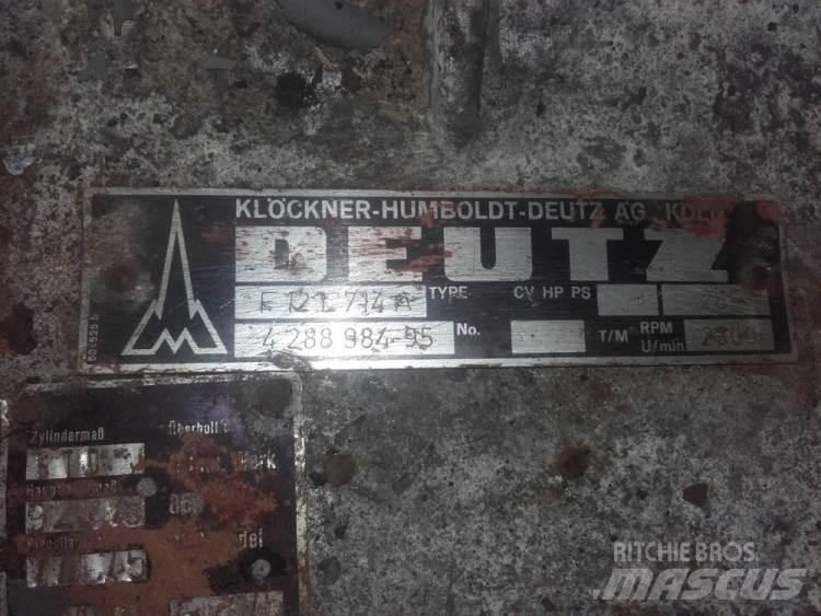 Deutz F12L 714A motor Motorji