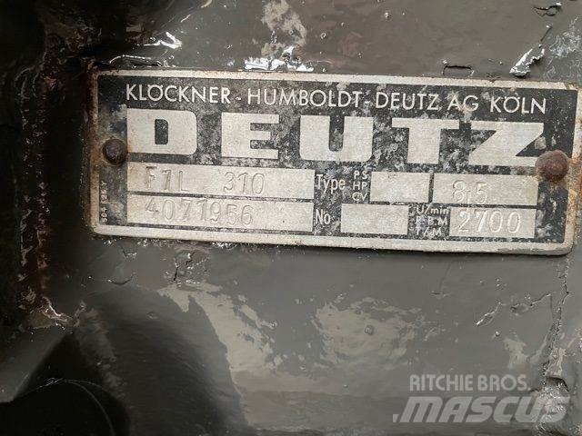 Deutz F1L 310 motor Motorji