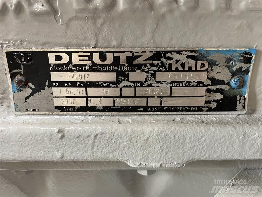 Deutz F4L 912 motor Motorji