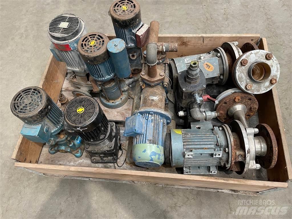  Diverse pumper Vodne črpalke