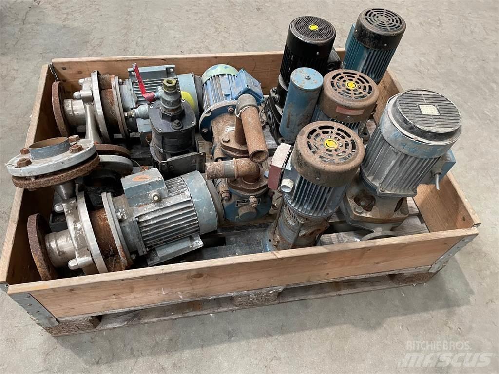  Diverse pumper Vodne črpalke