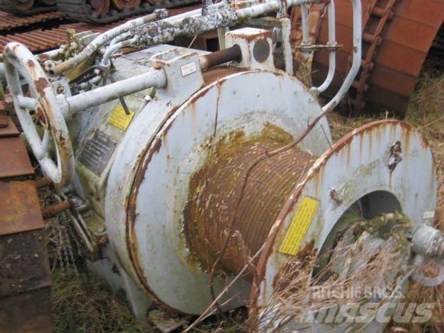  Double drum hydr. winch Tovorna dvigala, vitli in dvigala za material