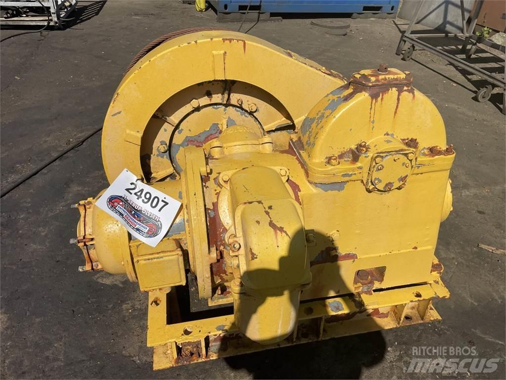  El-spil med gear og bremse Tovorna dvigala, vitli in dvigala za material