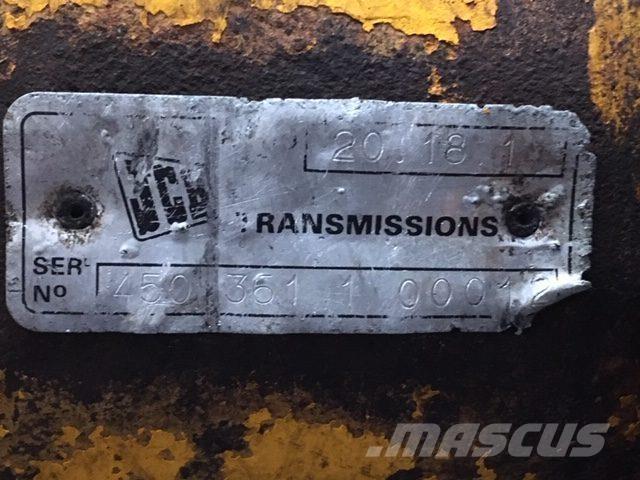  Frontaksel ex. JCB 414S Osi