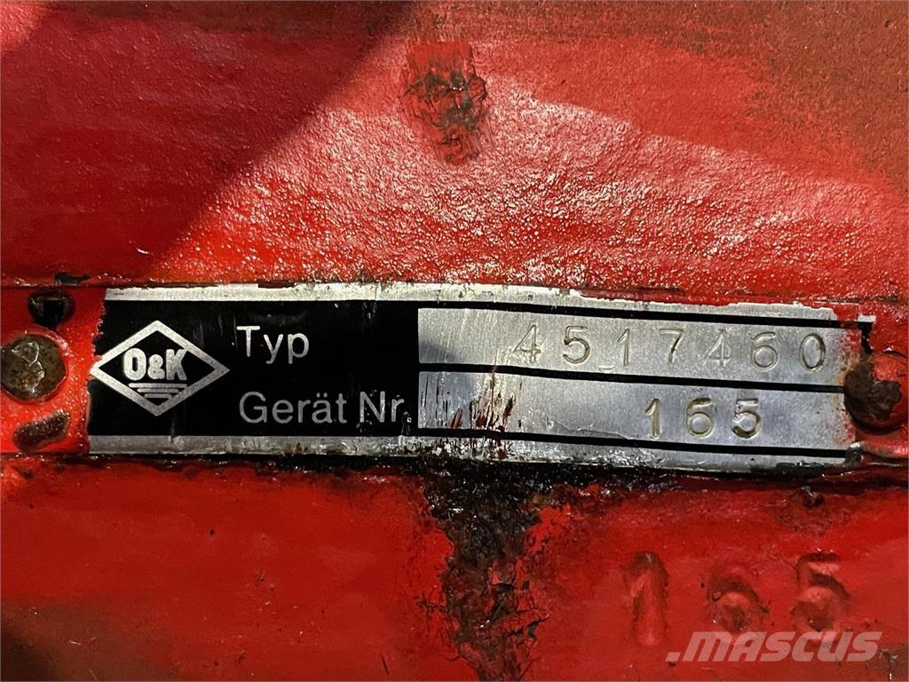  Frontaksel ex. O&K 20 Osi