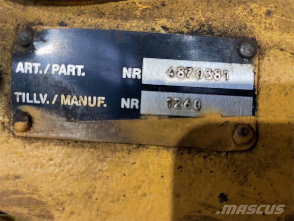  Frontaksel ex. Volvo L70 Osi