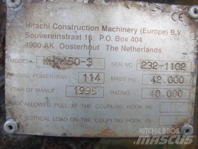 Hitachi KH150-3 til ophug Bagri goseničarji