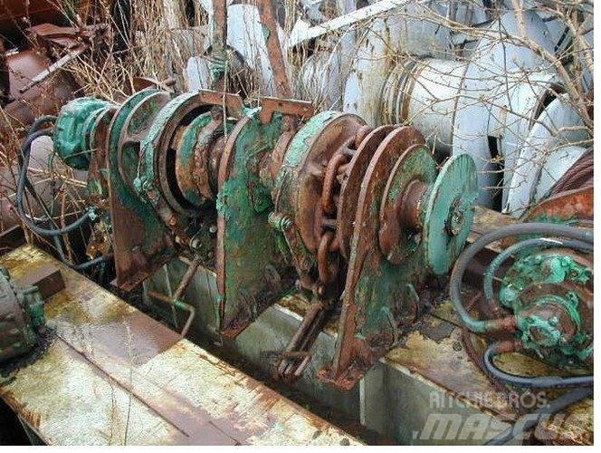  Hydr. ankerspil Tovorna dvigala, vitli in dvigala za material