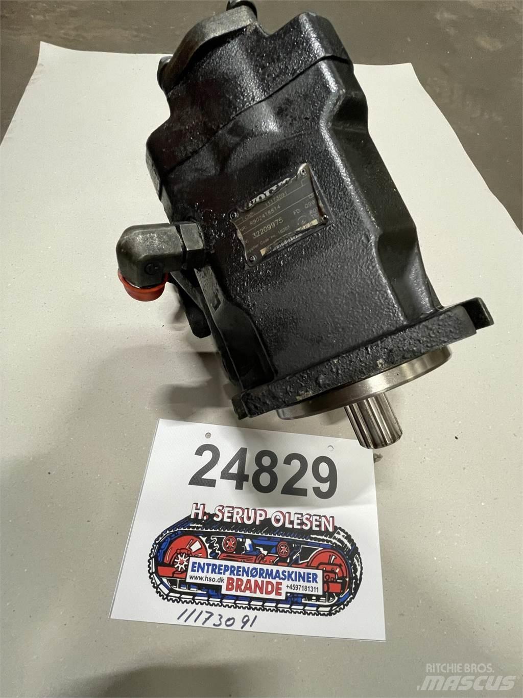  Hydr. pumpe ex. Volvo L120F Hidravlika