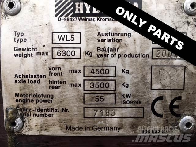 Hydrema WL550B til ophug Kolesni nakladalci