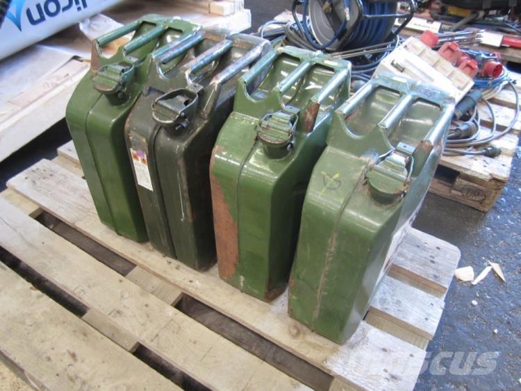  Jerrycans 20 Ltr. - 4 stk. Drugi deli