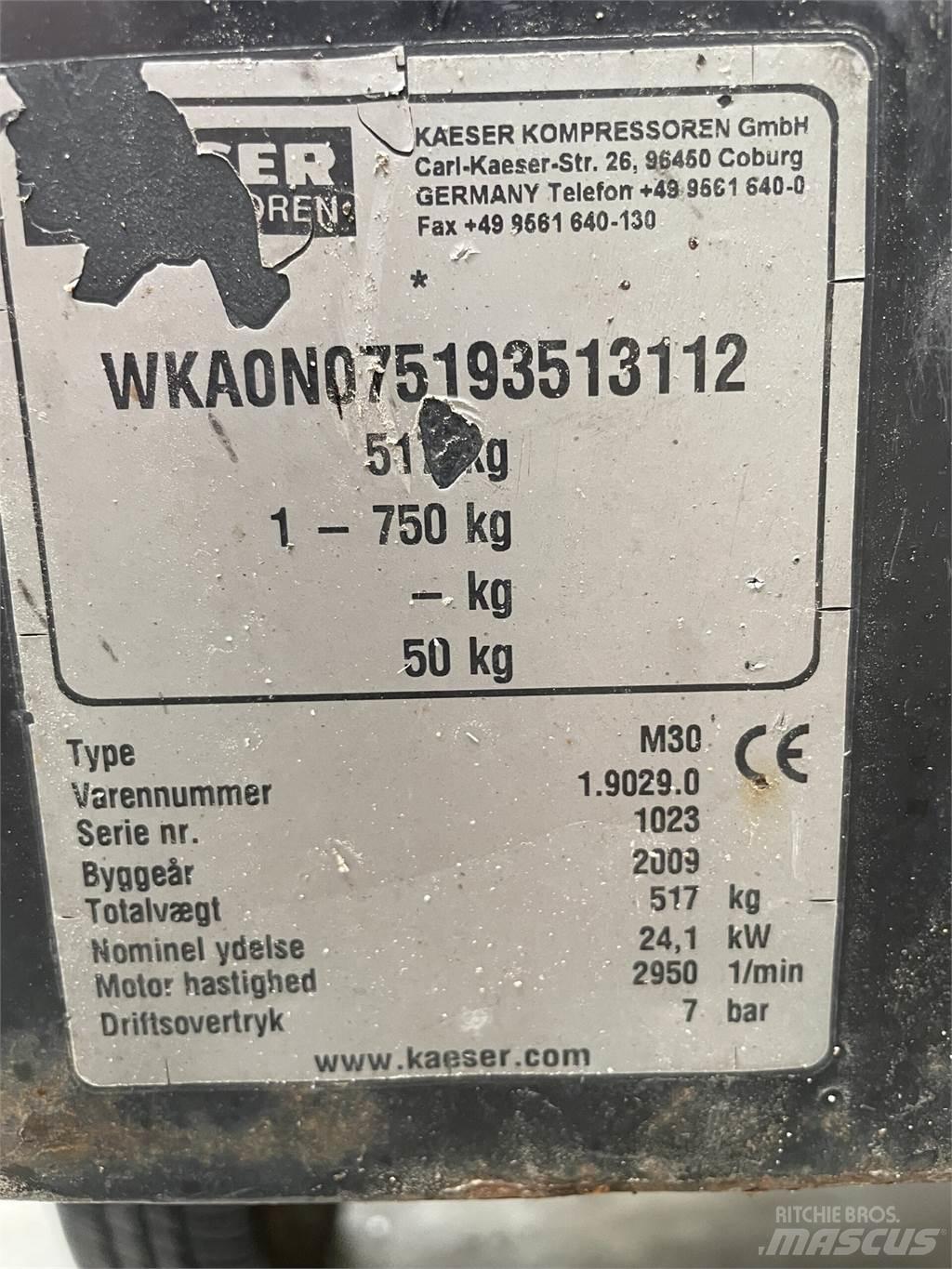 Kaeser M30 kompressor Kompresorji