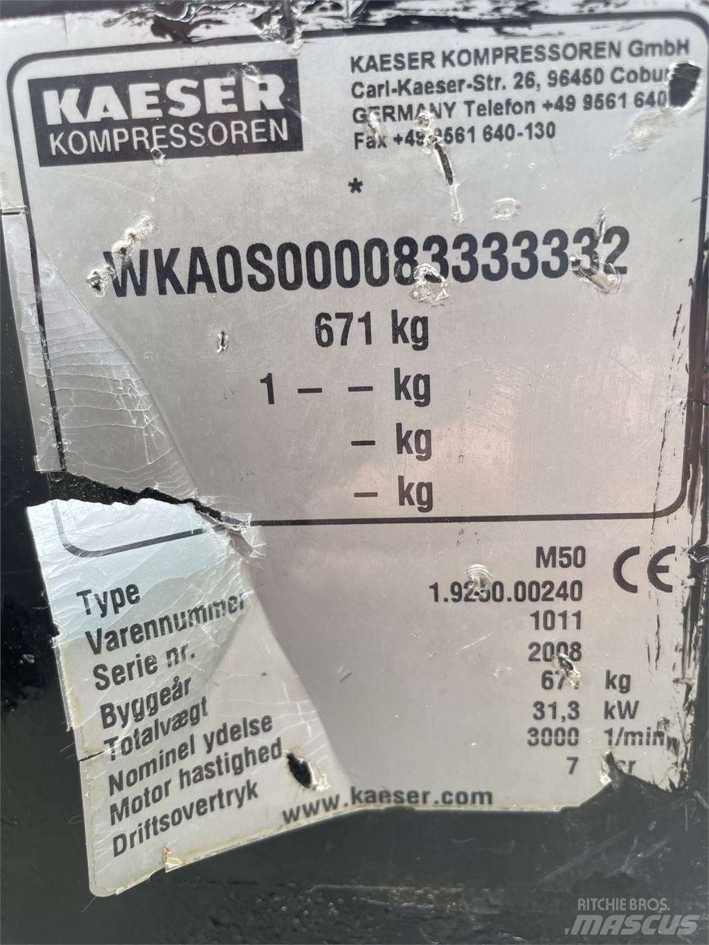 Kaeser M50 kompressor Kompresorji