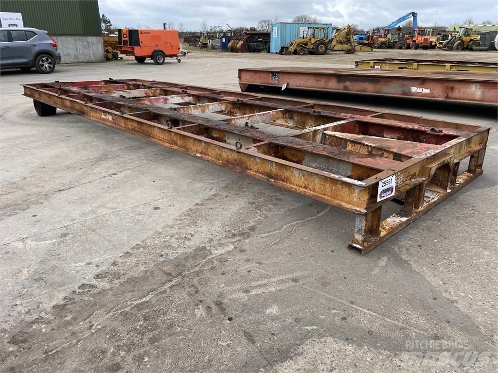 Mafi trailer 20ft - 25 ton Nizko noseče polprikolice