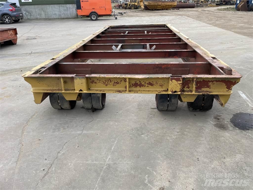 Maft trailer 20ft - 25 ton Nizko noseče polprikolice