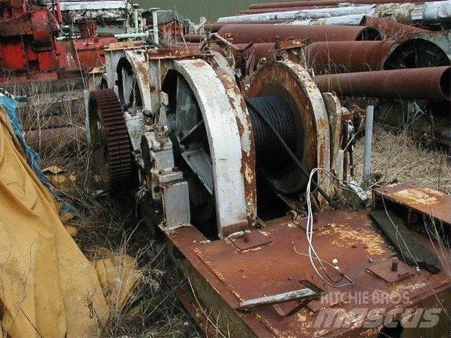  Piloteringsspil 3 tromler Tovorna dvigala, vitli in dvigala za material