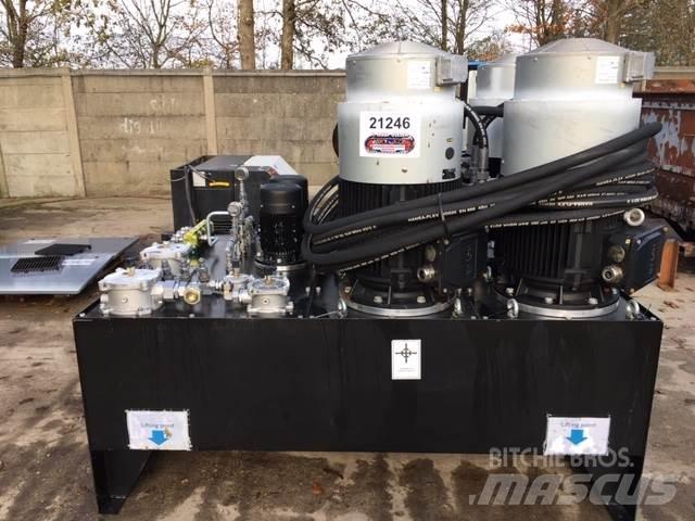 Powerpack - 4 x E-motor Dizelski agregati
