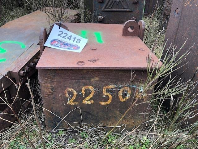  Rammeslag ca. 2250 kg Drugi deli