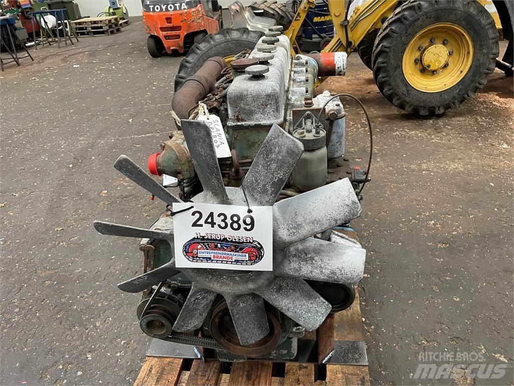 Scania D8L B09 motor. Motorji