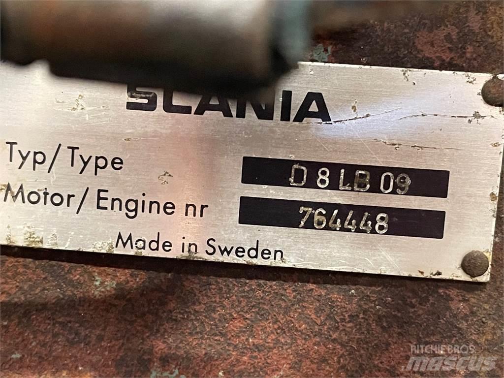 Scania D8L B09 motor. Motorji