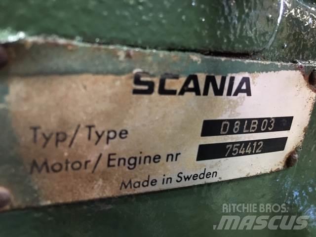 Scania D8LB03 motor Motorji