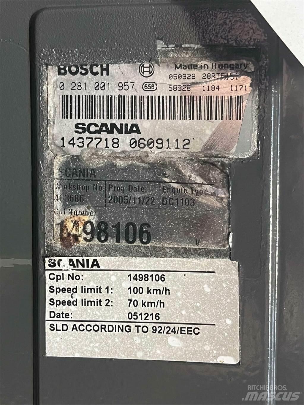 Scania DC11 03 B02 motor Motorji