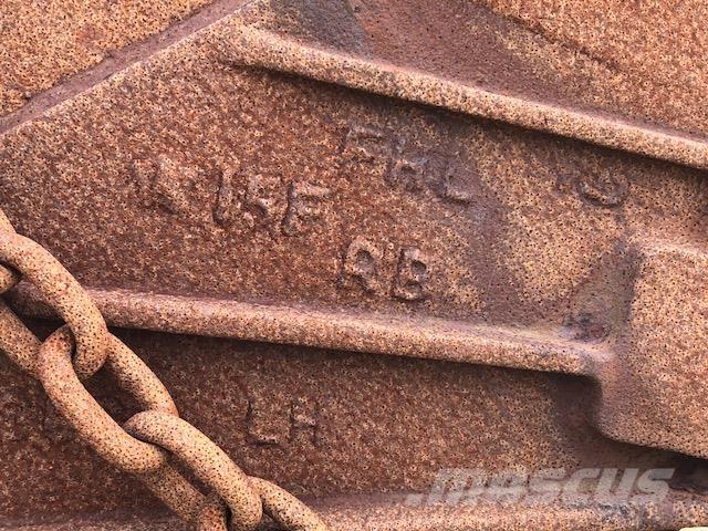  Slæbeskovl - ca. 1 m3 Žlice