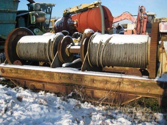 Spil - 40 mm wire Tovorna dvigala, vitli in dvigala za material