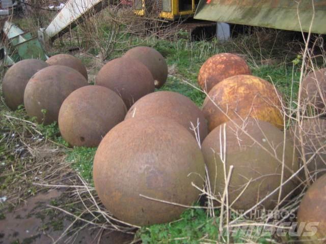  Stålkugler - ø 700 mm - 12 stk. Drobilci za gradbeništvo