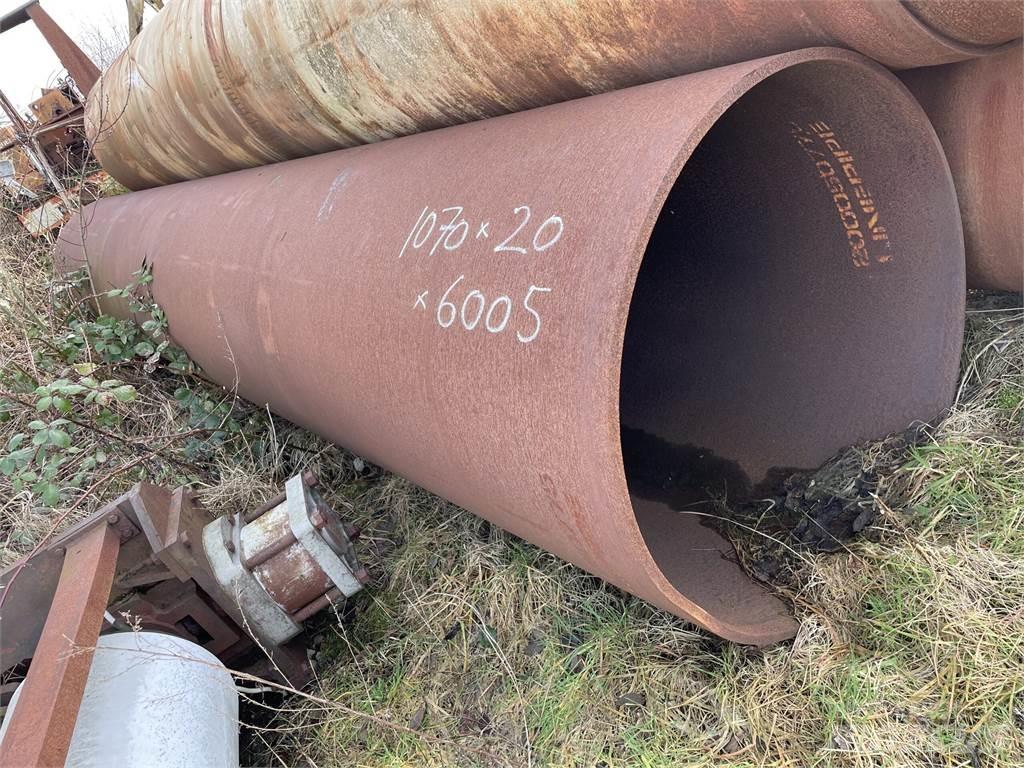  Stålrør ø1070x20x6005 mm Oprema za cevovode
