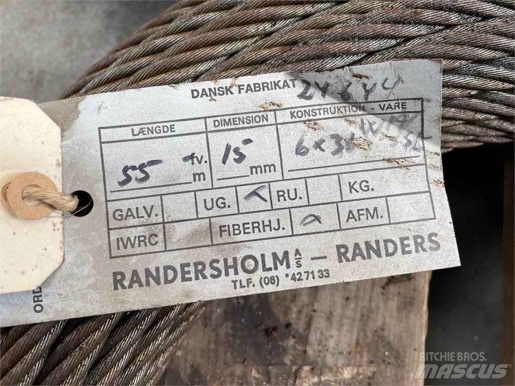  Stålwire Ø15 mm Rezervni deli in oprema za dvigala