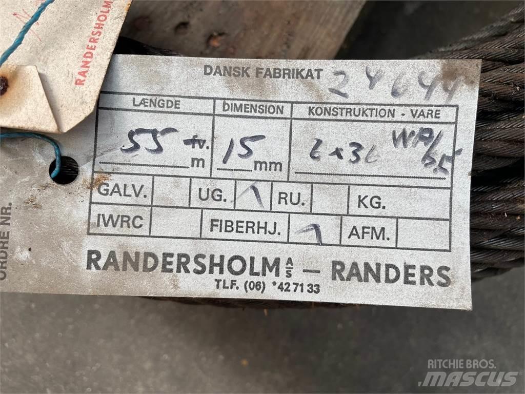  Stålwire Ø15 mm Rezervni deli in oprema za dvigala