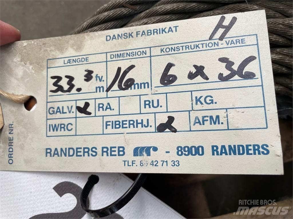  Stålwire Ø16 mm Rezervni deli in oprema za dvigala