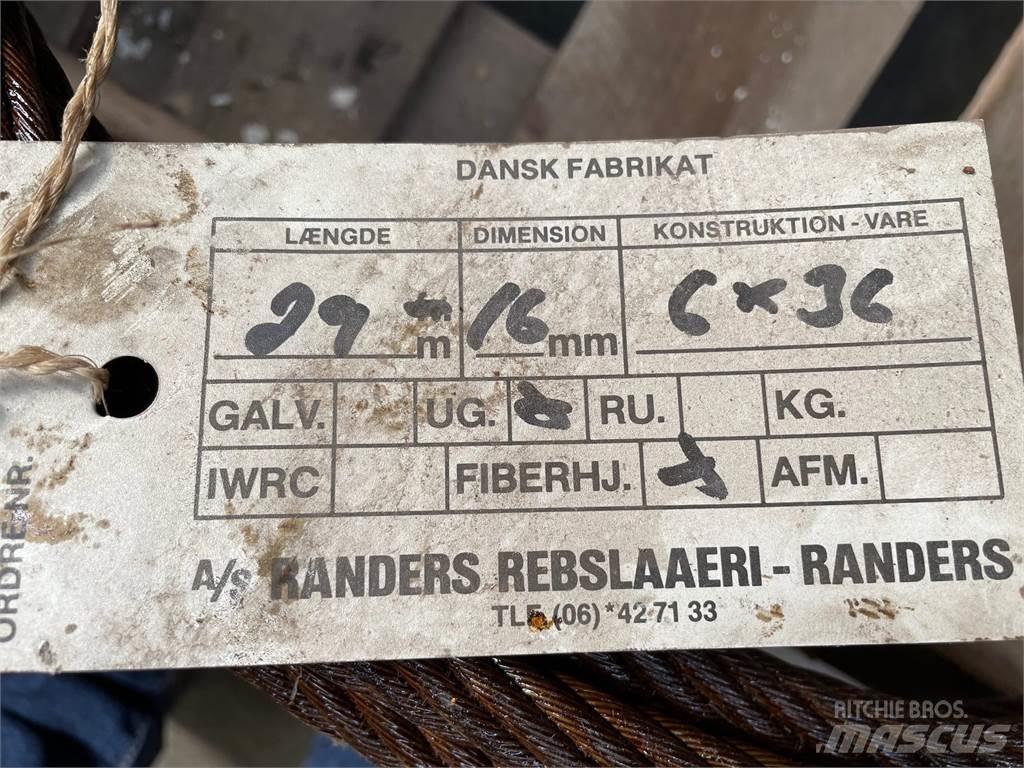  Stålwire Ø16 mm Rezervni deli in oprema za dvigala