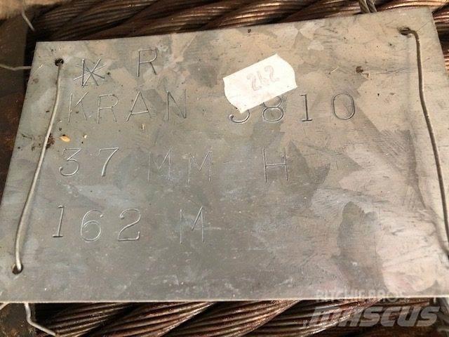  Stålwire Ø37 mm Rezervni deli in oprema za dvigala