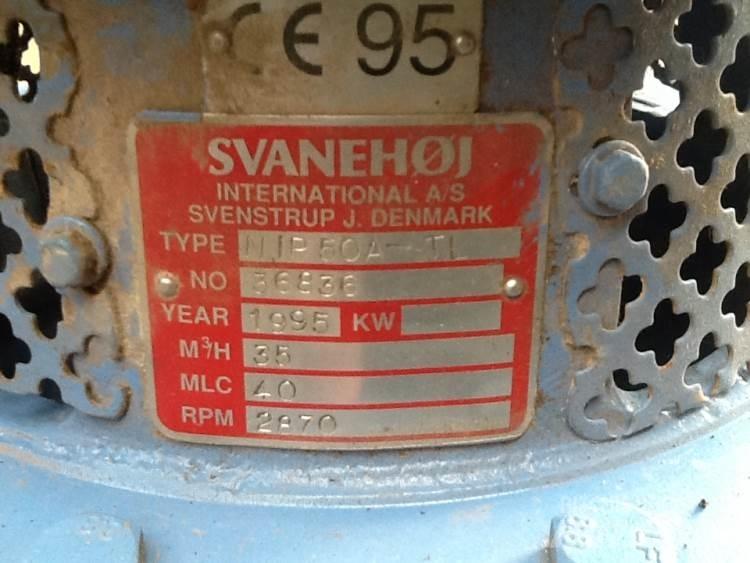  Svanehøj NP 50A-TL pumpe Vodne črpalke