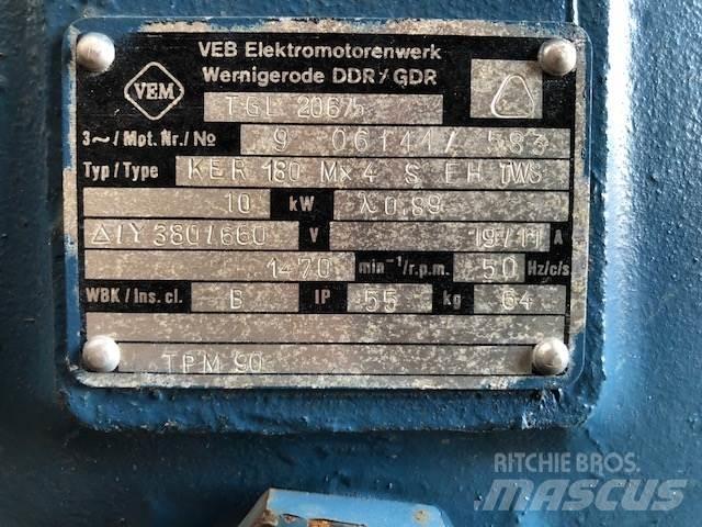 VEB kølekompressor - 4 cyl. Kompresorji