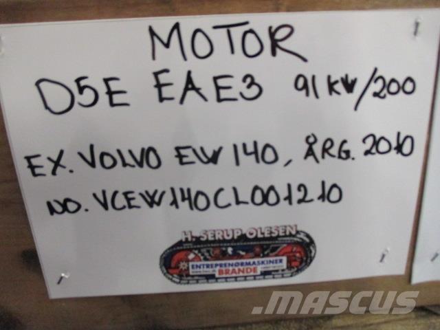 Volvo D5E EAE3 motordele Motorji