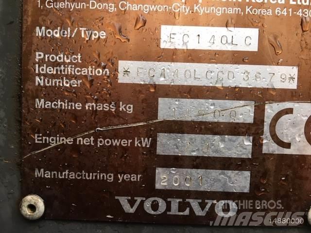 Volvo EC140LC Bagri goseničarji