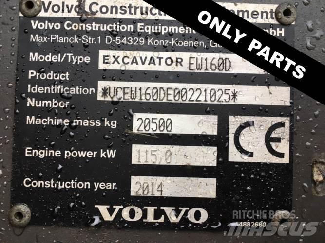 Volvo EW160D til ophug Bagri goseničarji