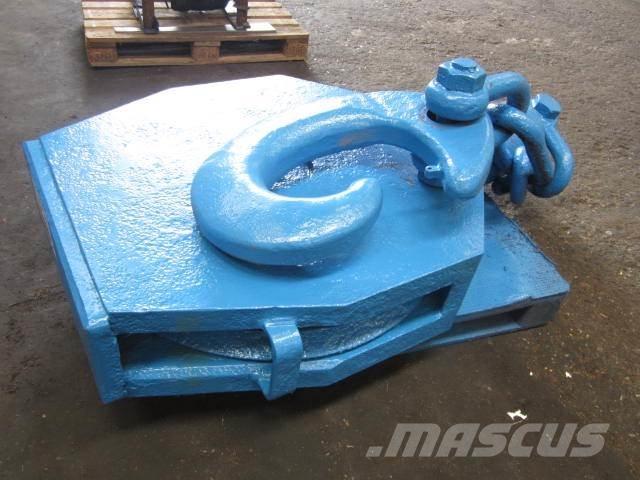  Wireblok - ca. 100 ton Rezervni deli in oprema za dvigala