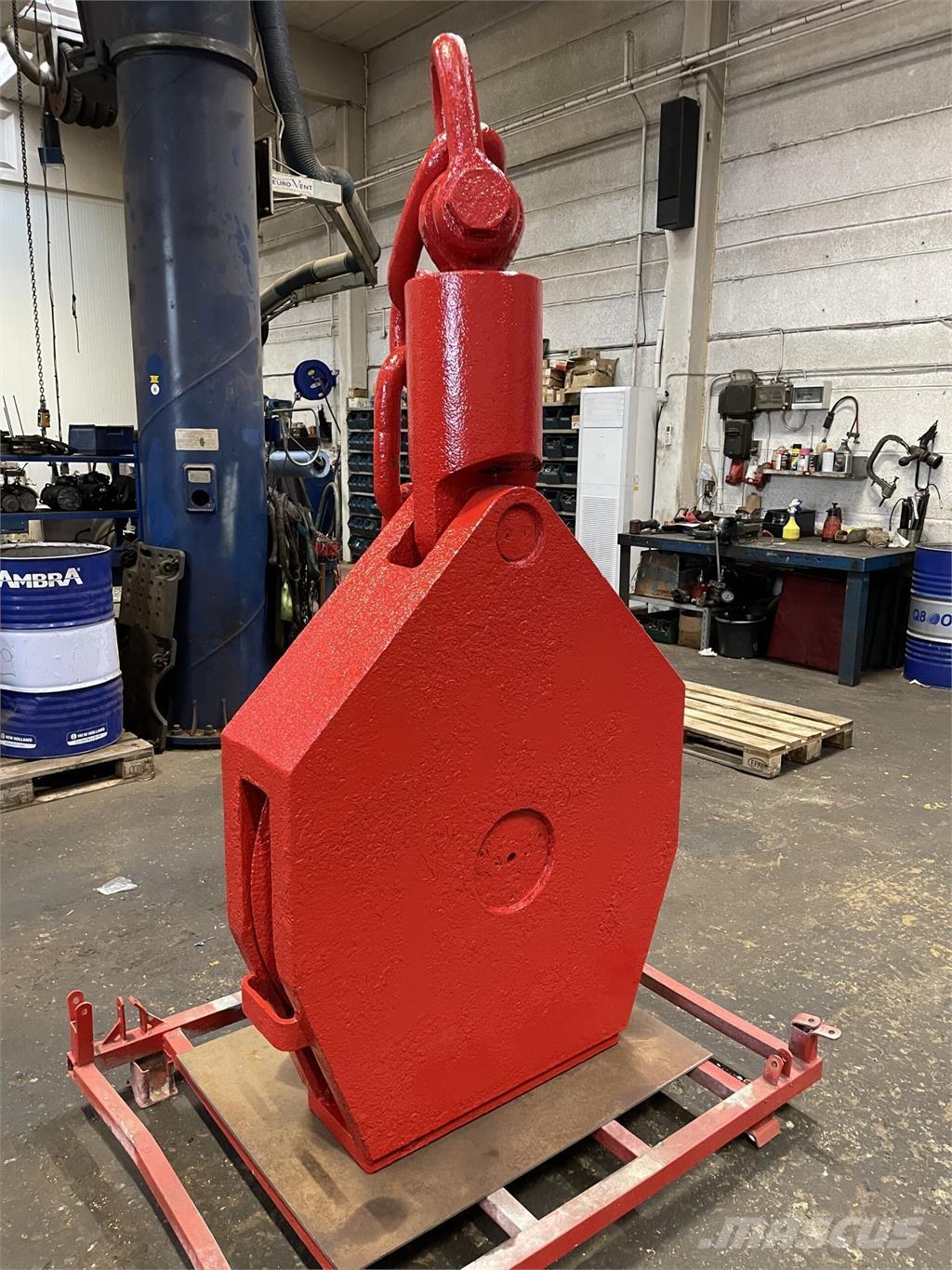  Wireblok - ca. 100 ton Rezervni deli in oprema za dvigala