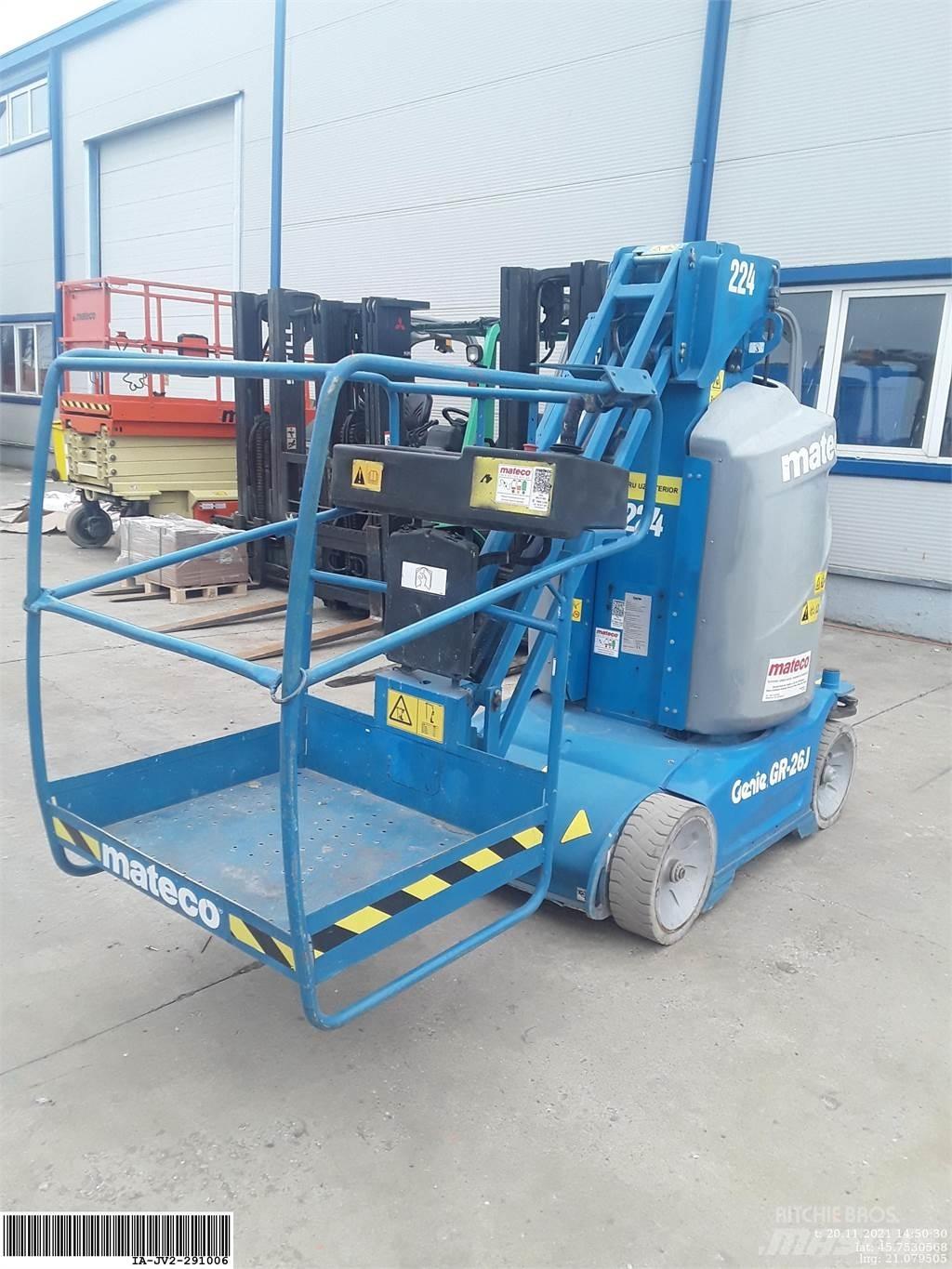 Genie GR26J Vertikalna dvigala