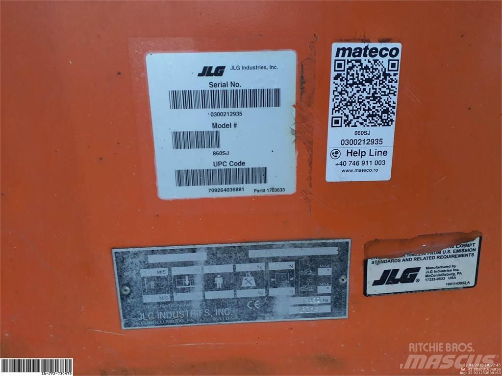 JLG 860SJ Zglobne dvižne ploščadi